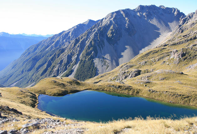 The Nelson Lakes National Park is an enchanting alpine landscape of rugged peaks, forests and stunning glacial lakes.