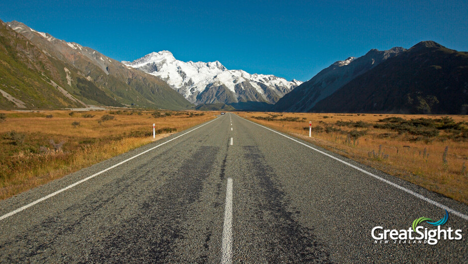 Travelling to Mt Cook