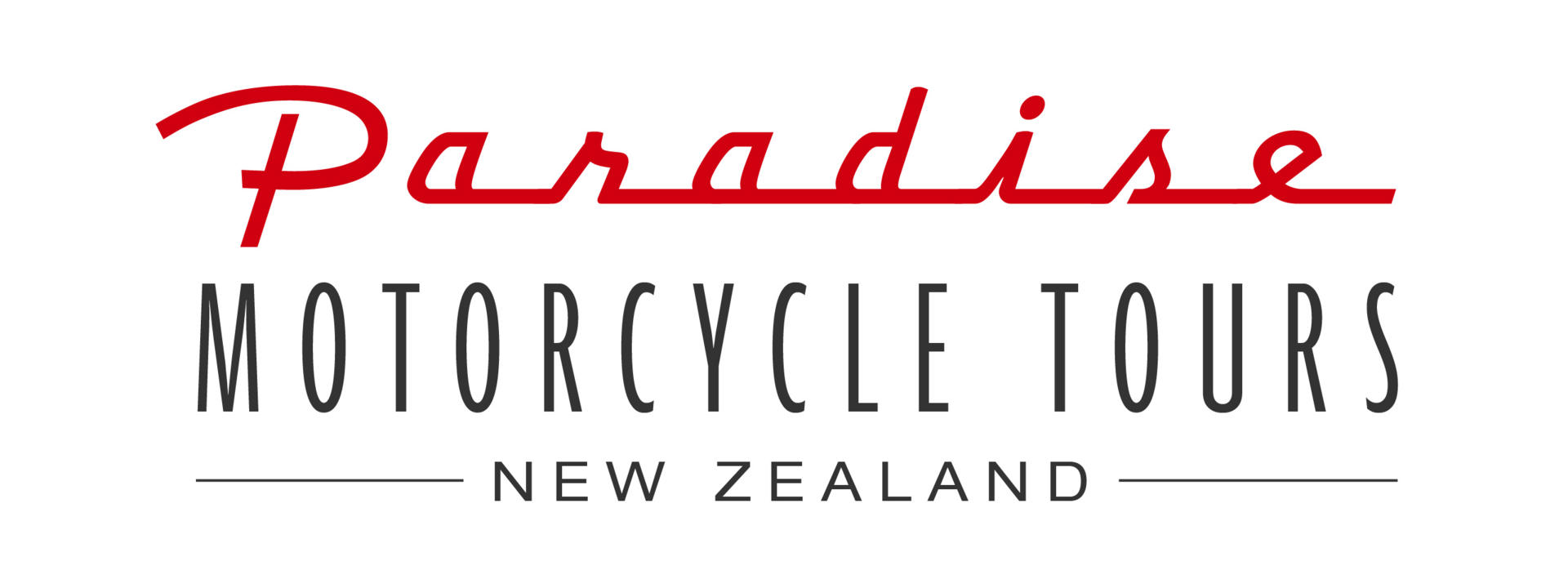 Logo: Paradise Motorcycle Tours NZ