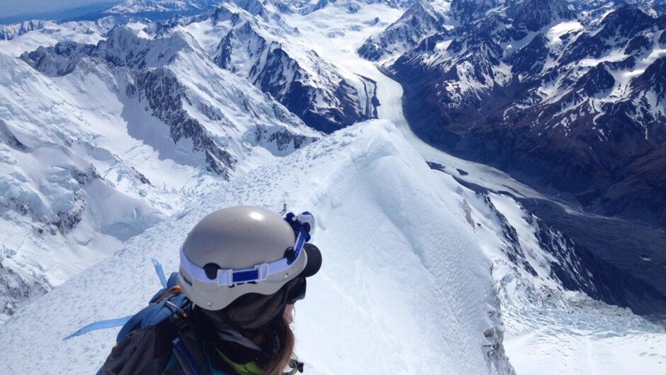 New Zealand's incomparable Southern Alps are an amazing venue for your climbing objectives.
