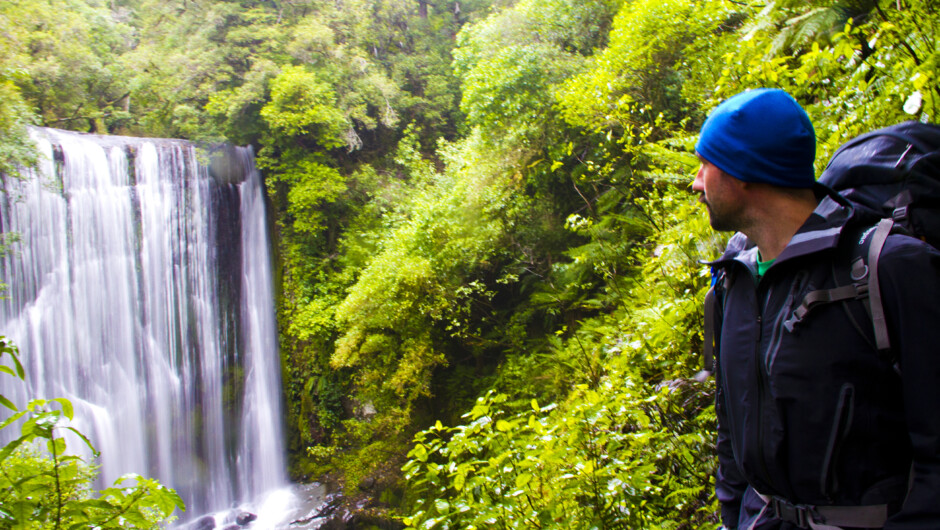Korokoro Falls, Lake Waikaremoana Great Walk