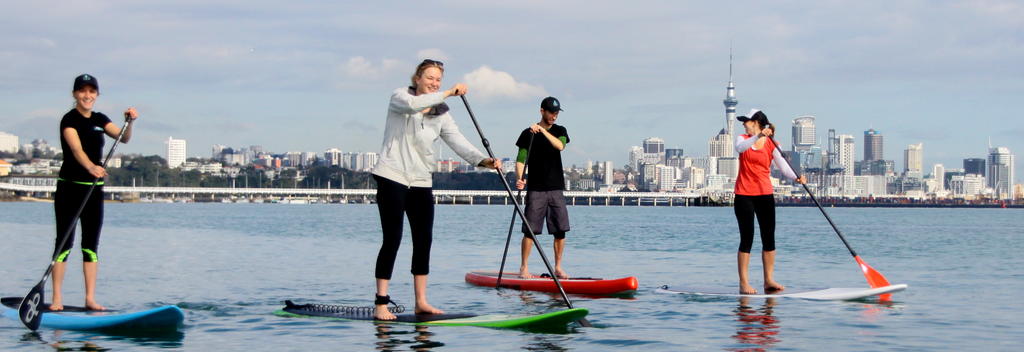 Stand Up Paddle with views of Auckland!