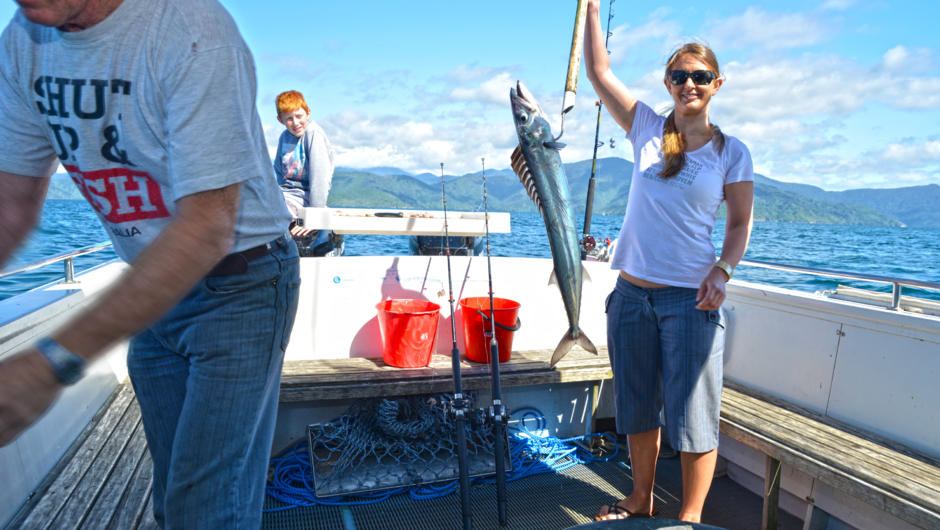 Want to know more about fishing with us in the stunning Queen Charlotte Sound?