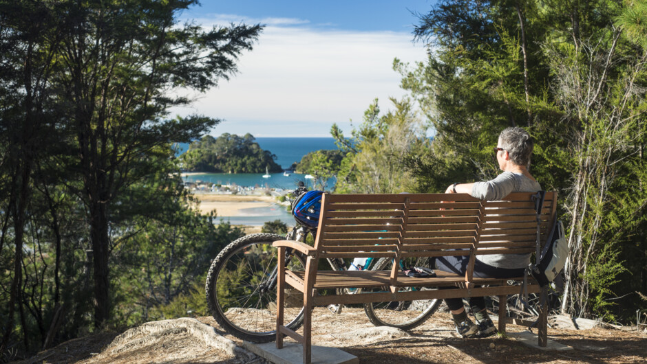 Cycling to the Abel Tasman National Park
