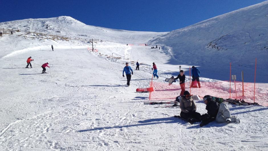 Learners tow at Hanmer Springs Ski Area