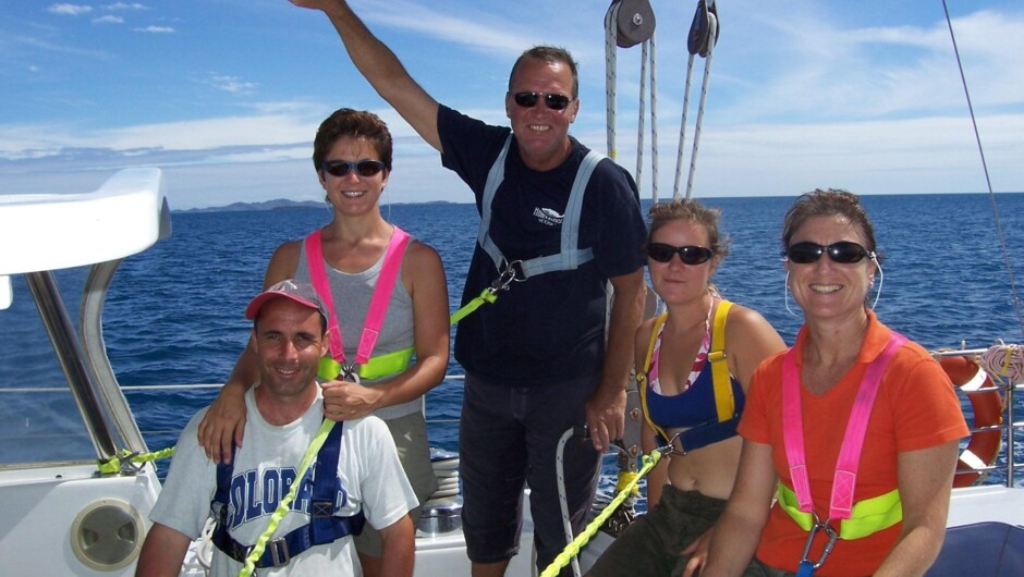 Sailing to Fiji with crew