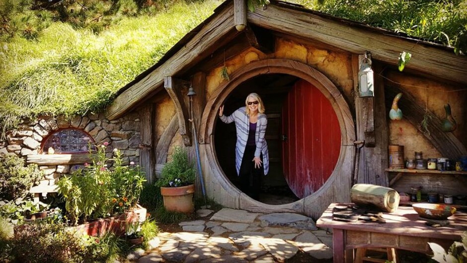 Exploring the Shire in Hobbiton - a must see!!
