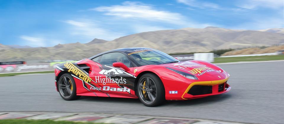 Supercar Fast Dash in a Ferrari (488GTB 2017) is a true bucket-list activity. Our pro driver will take you for a fast lap!