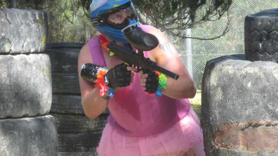 Some are prettier than others - Better stag do parties - Only at Asylum Paintball