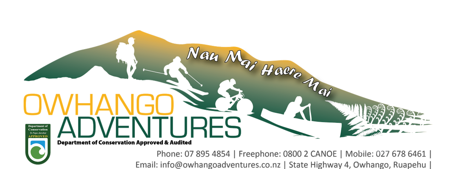 Logo: Owhango Adventures