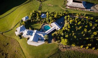 Birds-eye view of the Homestead
