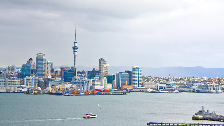 Auckland City view from Devonport