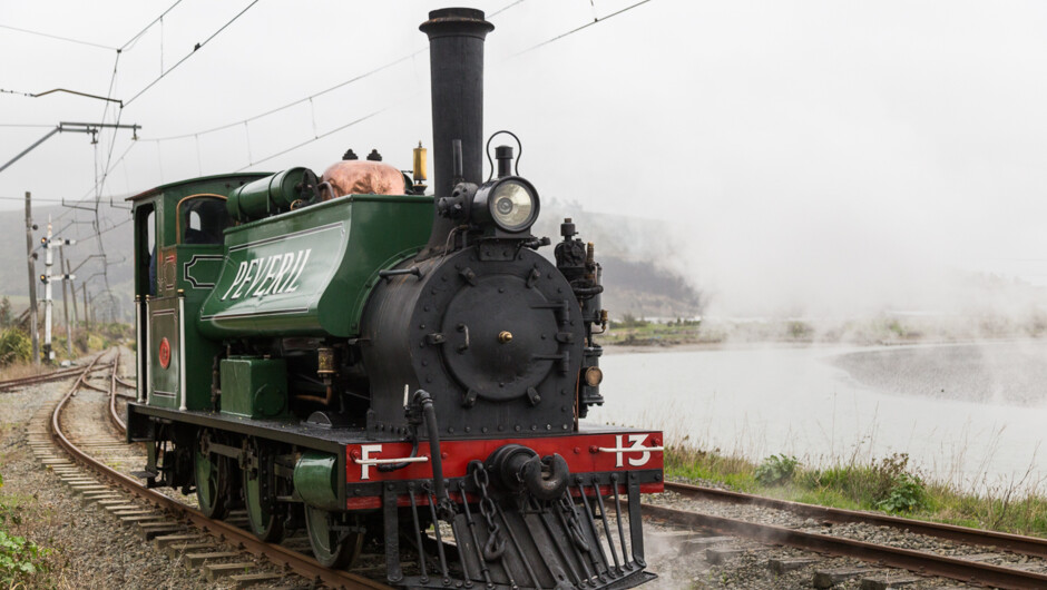 Peveril, our steam train.