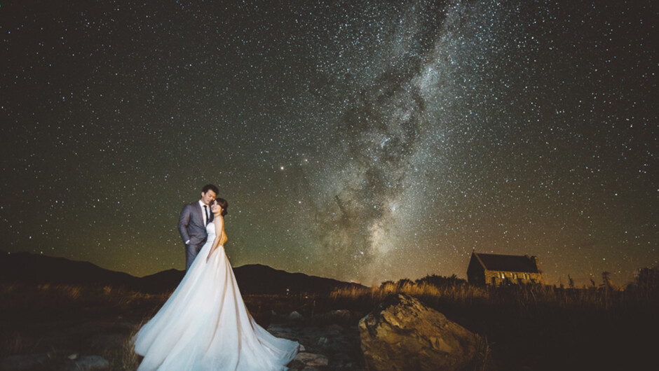 New Zealand Tekapo Wedding