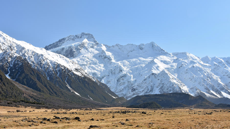 Direct View of Mt Sefton