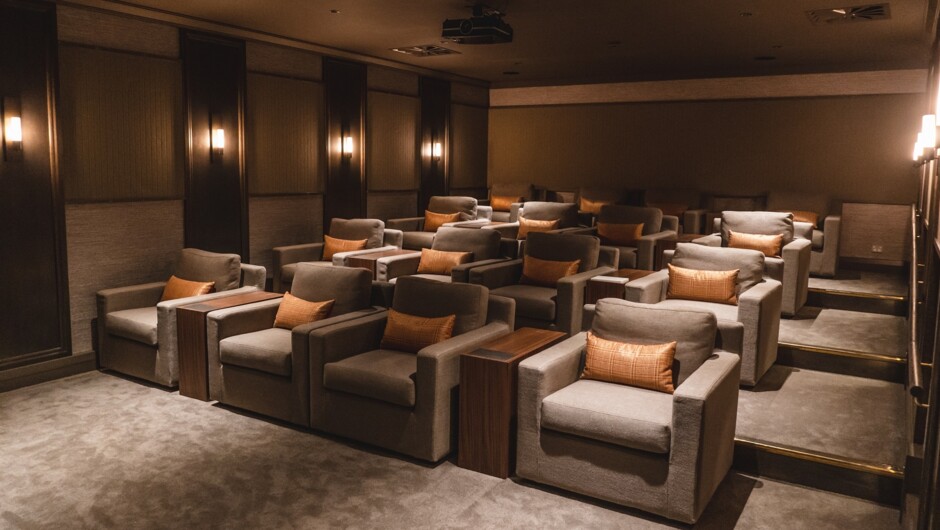 The Media Room is the perfect space for film screenings, meetings and product launches.
