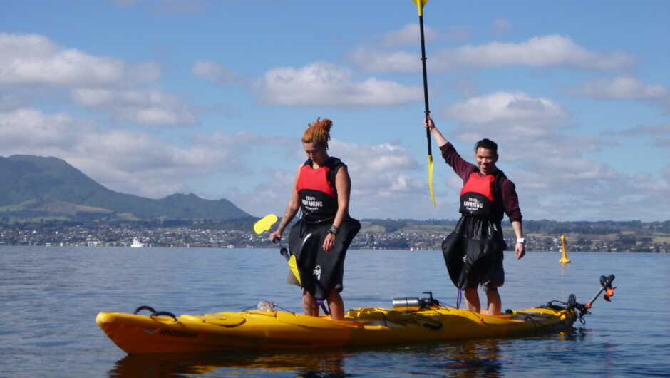 Paddle on beautiful Lake Taupo