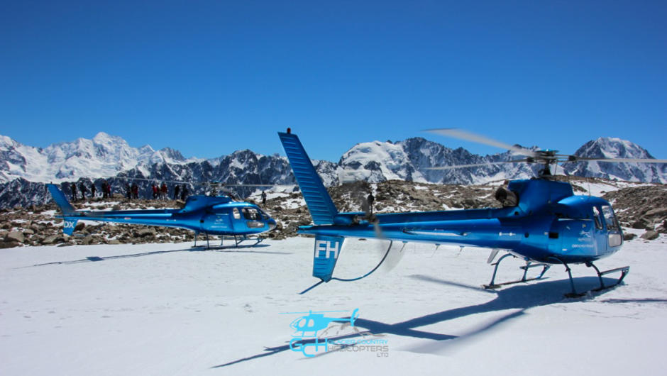 Glacier Country Helicopters - squirrels in the snow