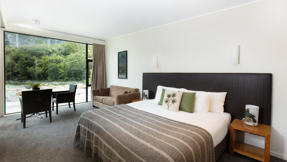Our luxury riverside chalets are a guest favourite