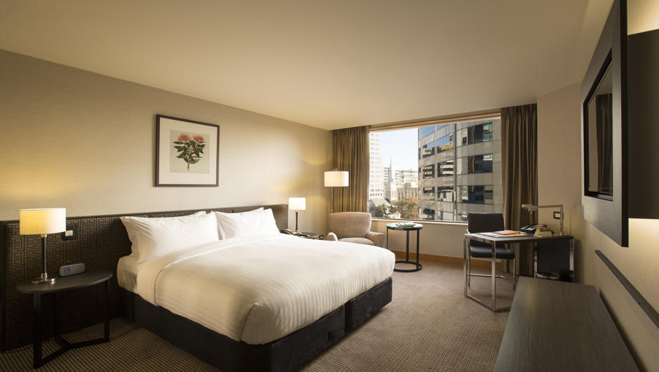 SUPERIOR ROOM

Elegant and spaciously furnished with contemporary decor; these Auckland Hotel  rooms emanate a charm and sophistication from the moment you enter.  

All Superior rooms feature a large writing desk, mini-bars, two telephones, complimen