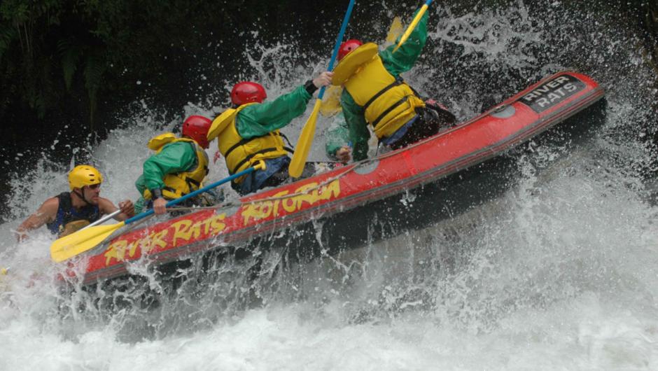 Awesome rafting with River Rats Raft & Kayak, Rotorua < New Zealand