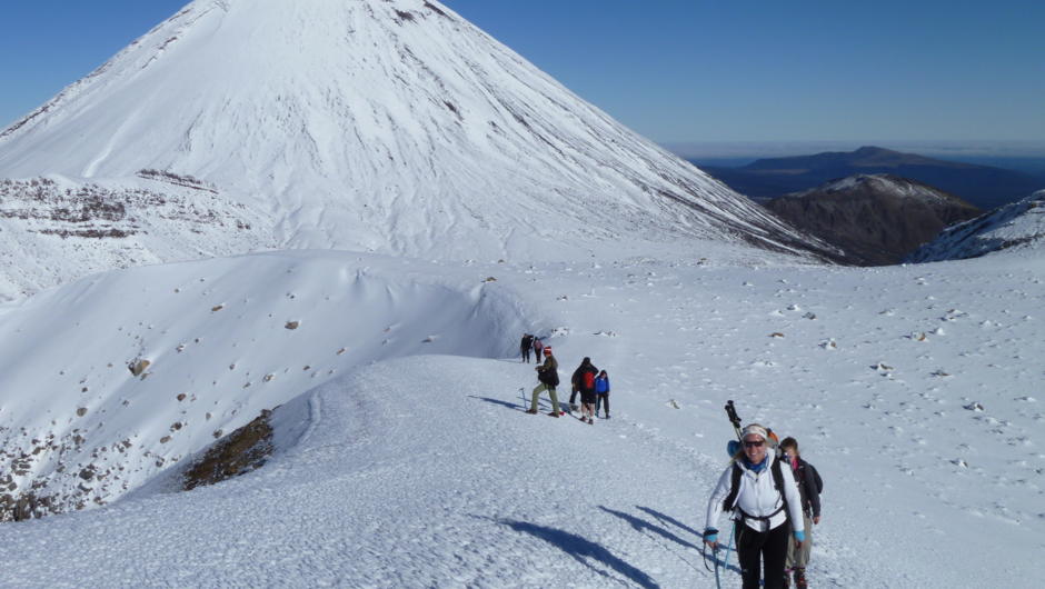 Tongariro Alpine Crossing - Stunning Views Guided Tour in Winter