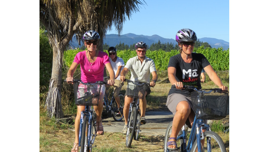 Biking the Vineyards with Explore Marlborough