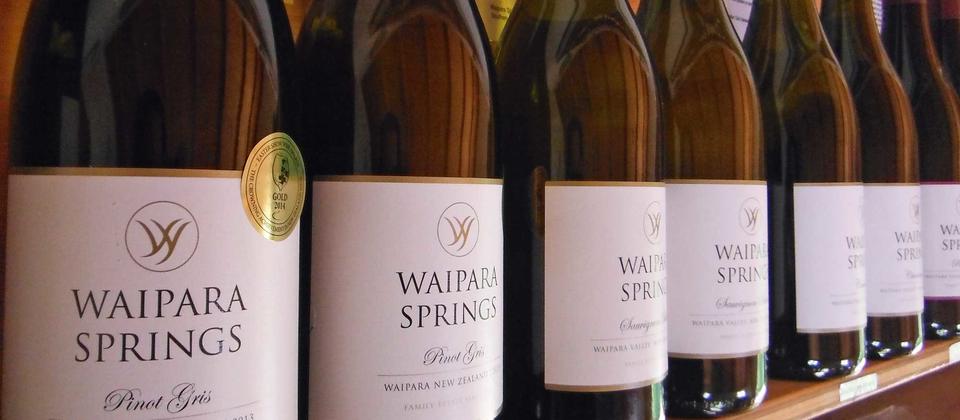 Local specialty wines of the Waipara