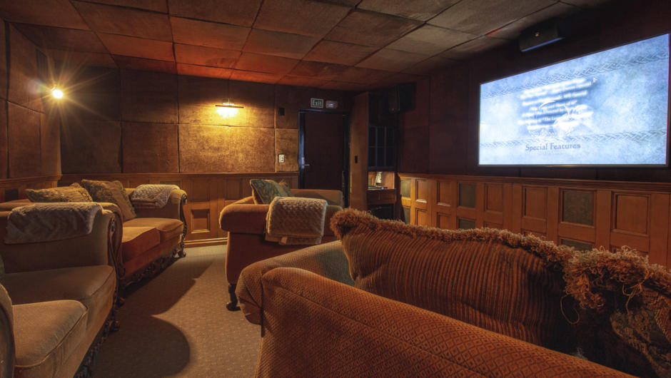 Private movie room