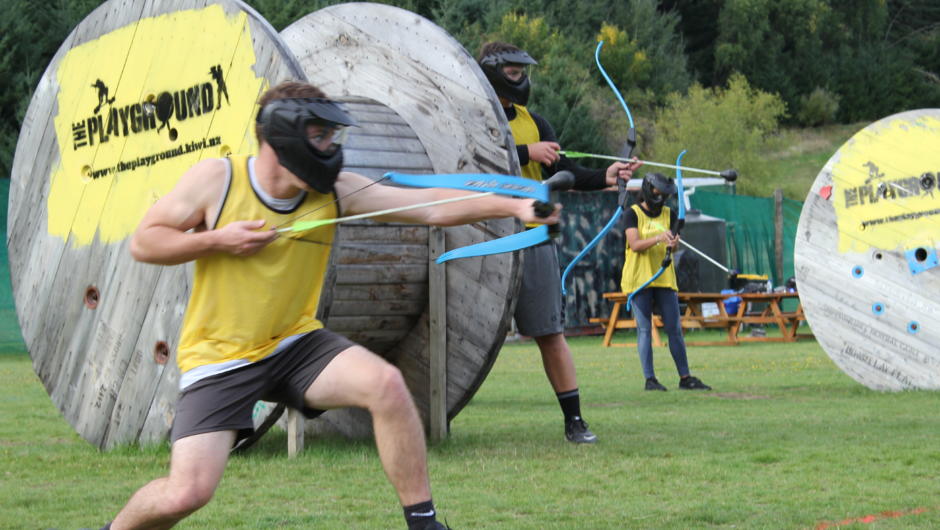 Archery Combat is a great group activity