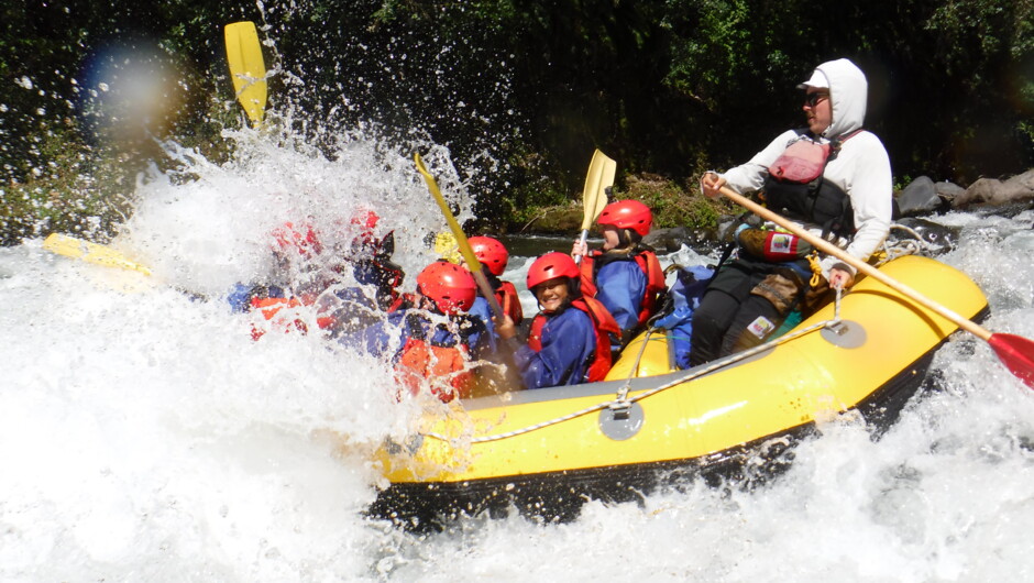 Rafting on the Tongariro