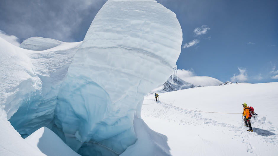 Glacier Travel with Aspiring Guides