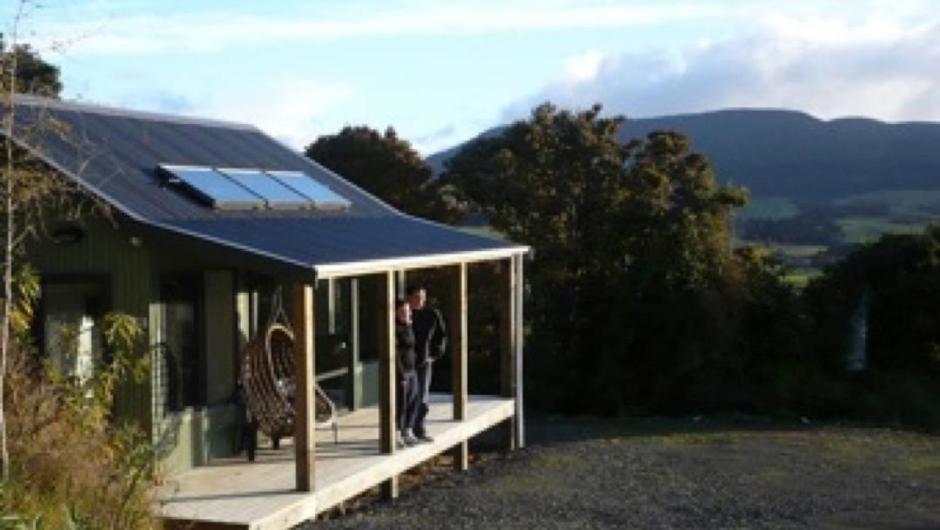 The eco cottages are new and have been designed to minimise the wastage of energy