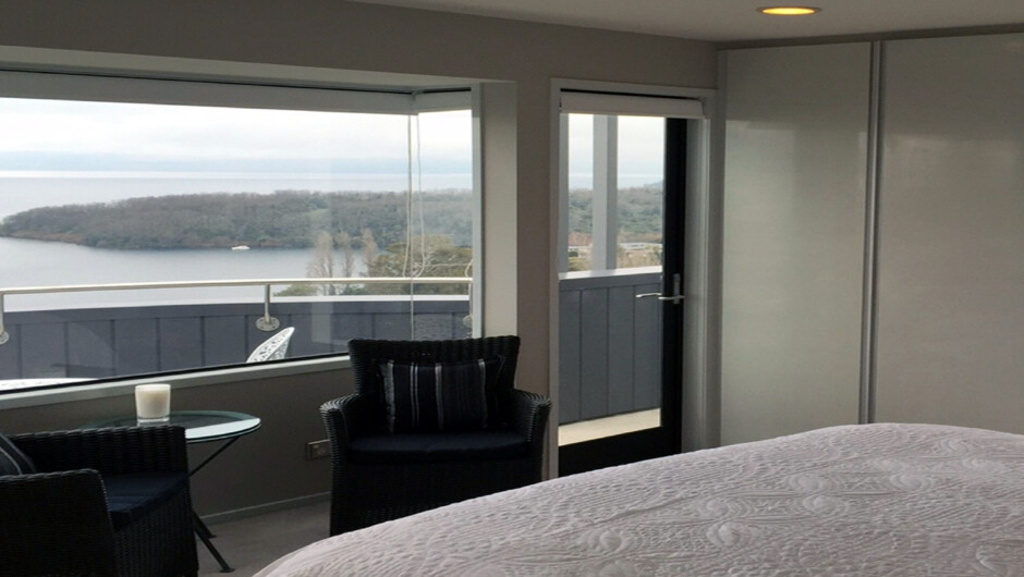 Expansive views from the top bedroom