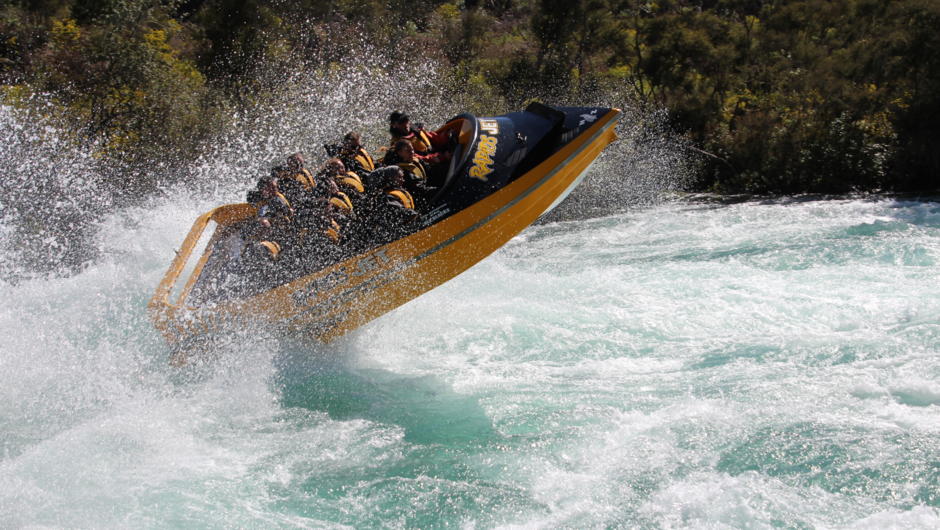 Only white water Jet boat ride in New Zealand