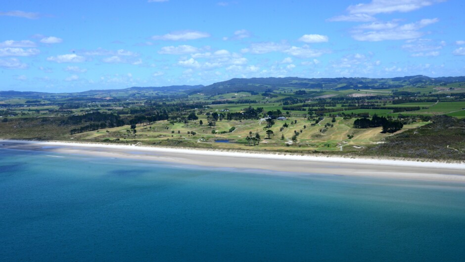 Aerial View of Waipu Golf Course