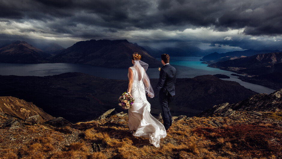 Mountain Wedding on The Remarkables, Queenstown