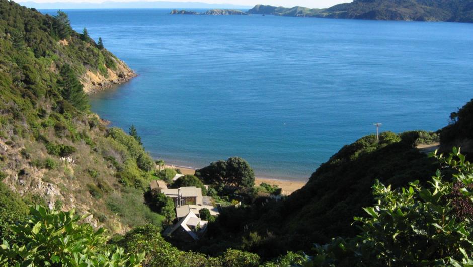 Ngaio Bay from Seabreeze Cottage