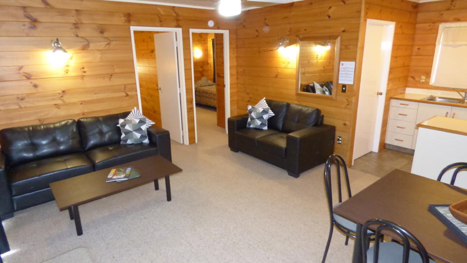 Comfortable, spacious two bedroom suites.
