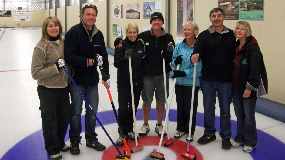 Have a go at curling in Naseby
