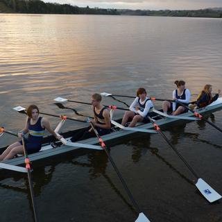 Rowers from the under 21 Squad and Cambridge High