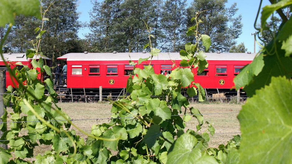 The Marlborough Flyer heritage steam train