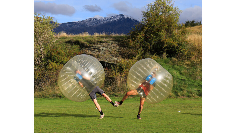 Bubble Soccer great group activities
