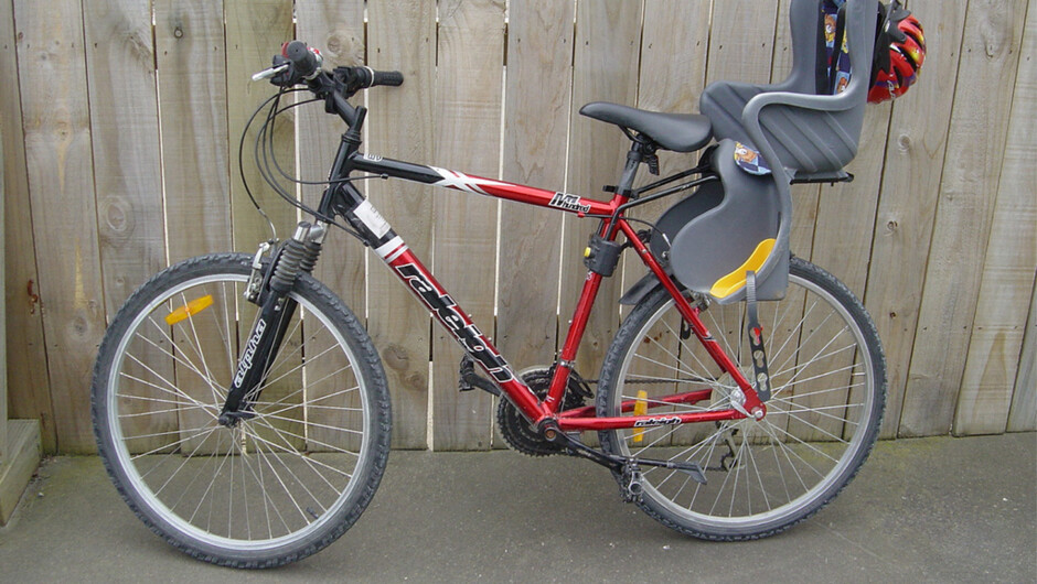 Large Bike with Child Seat