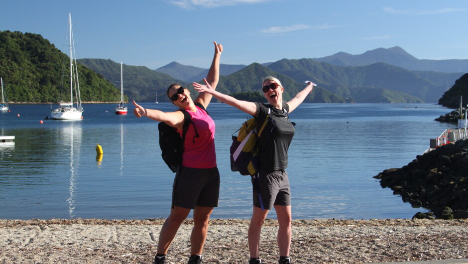 Finished their Queen Charlotte Track adventure