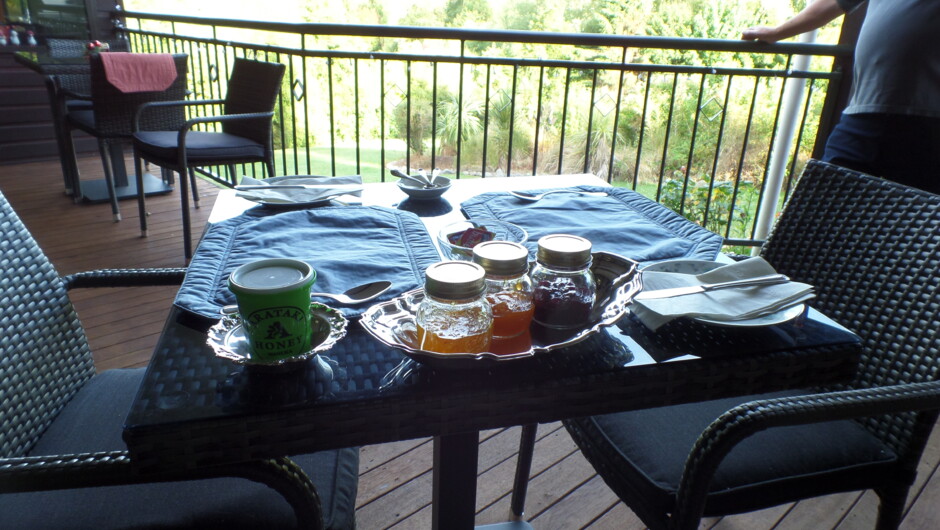 Breakfast on the terrace