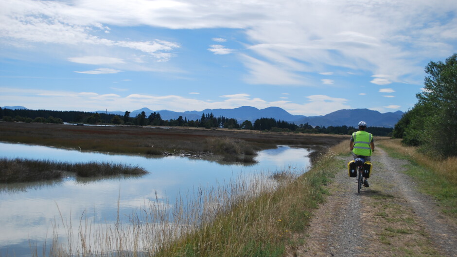 Estuary view on the Great Taste Trail