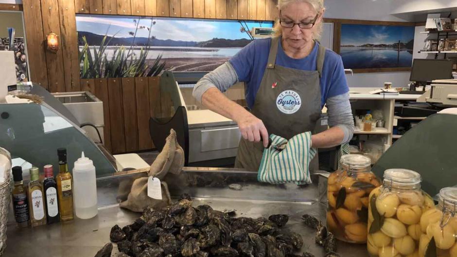 Shuck an oyster with us