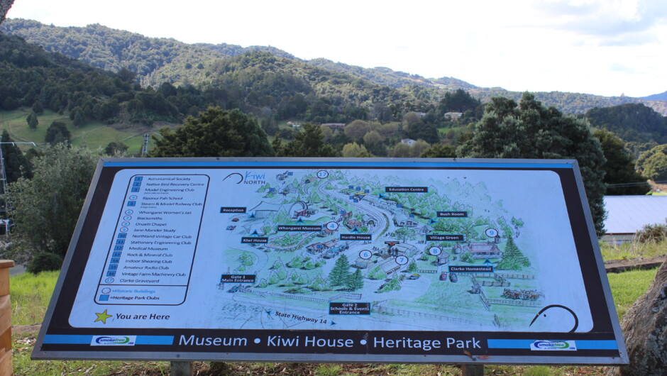 You'll need a map for Heritage Park