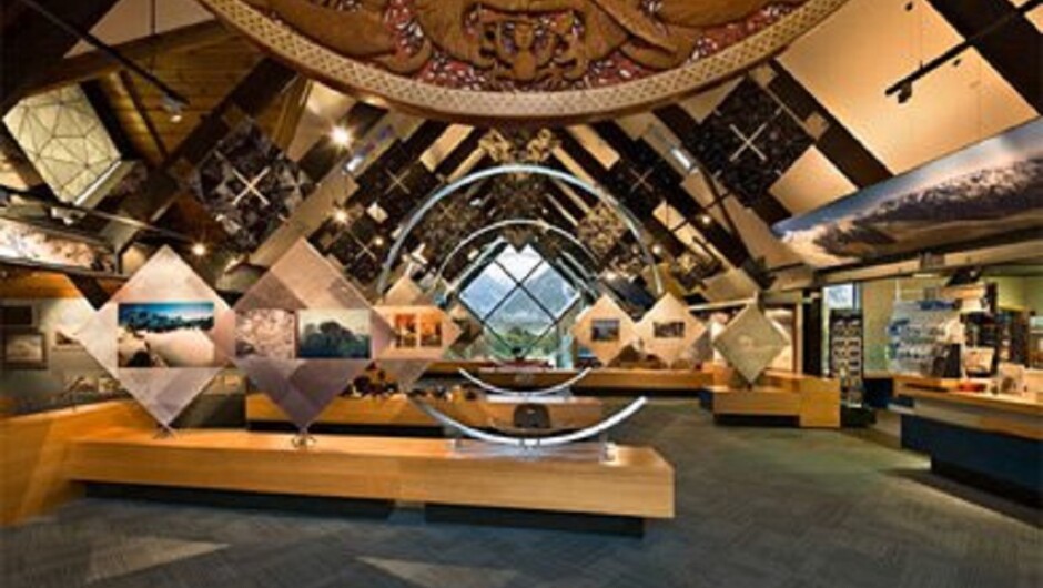 Inside DOC Aoraki / Mount Cook Visitor Centre